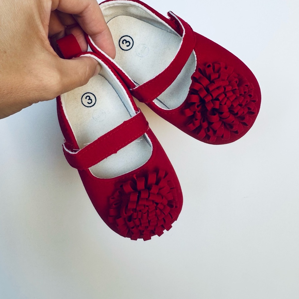 Red Soft Sole Shoes
